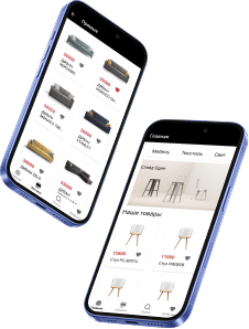 Макет мобильного приложения TM Store